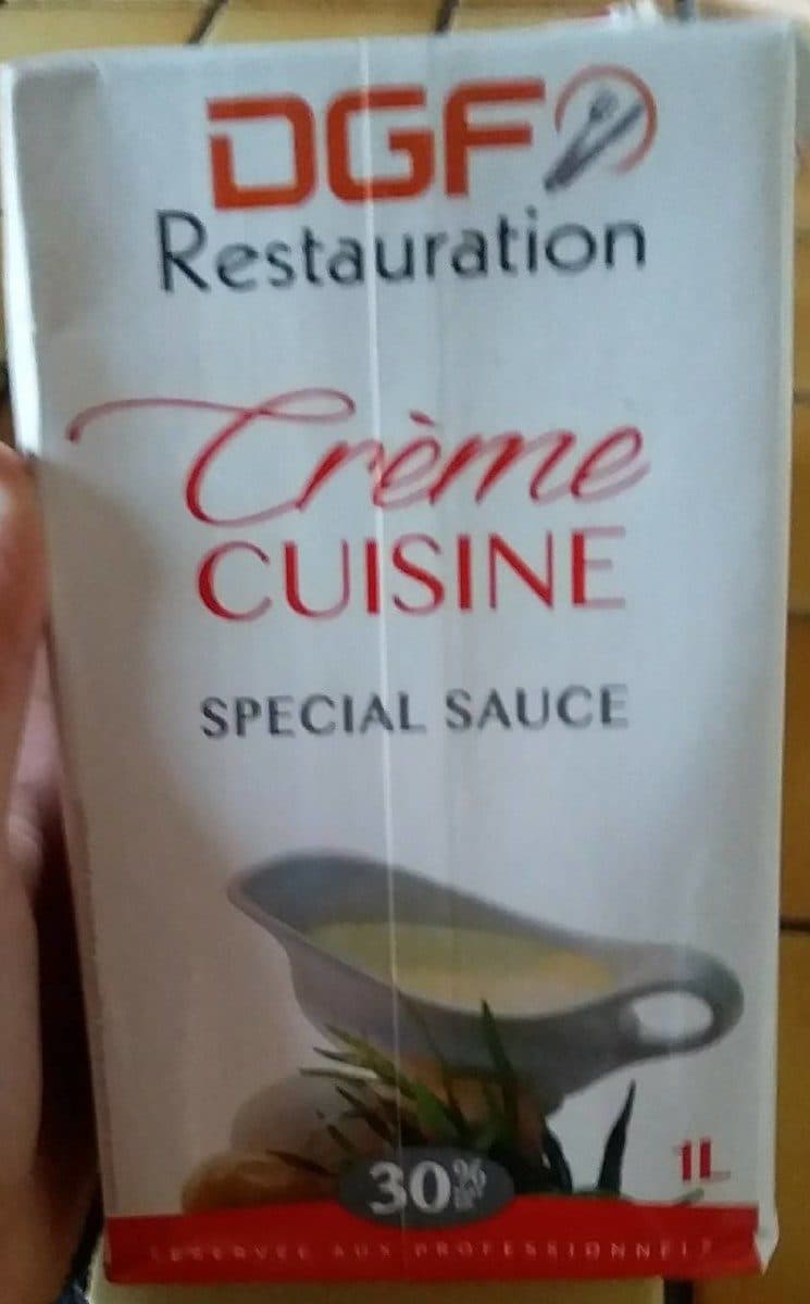 Open Food Facts crème cuisine packshot