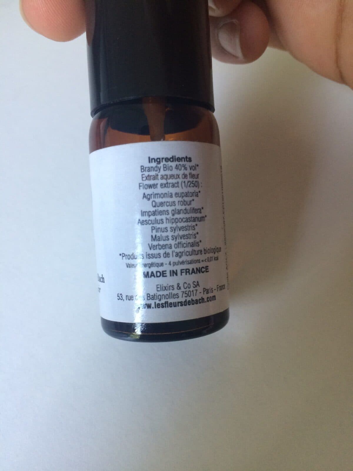 Open Food Facts Elixir Stress Spray - 10 ML - Elixirs &co packshot