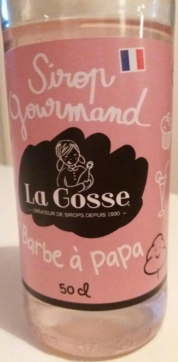 La Gosse Sirop Barbe à papa packshot