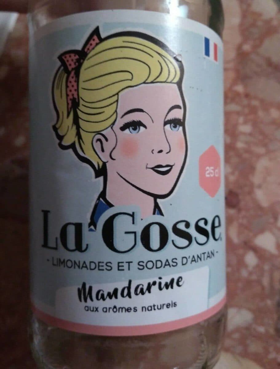 La Gosse Limonade et sodas d'antan mandarine packshot