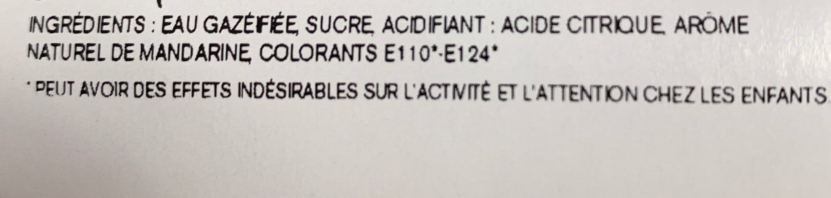 La Gosse Limonade et sodas d'antan mandarine packshot