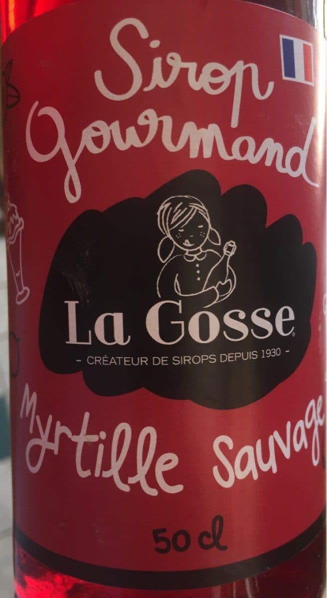 La Gosse Sirop gourmand packshot