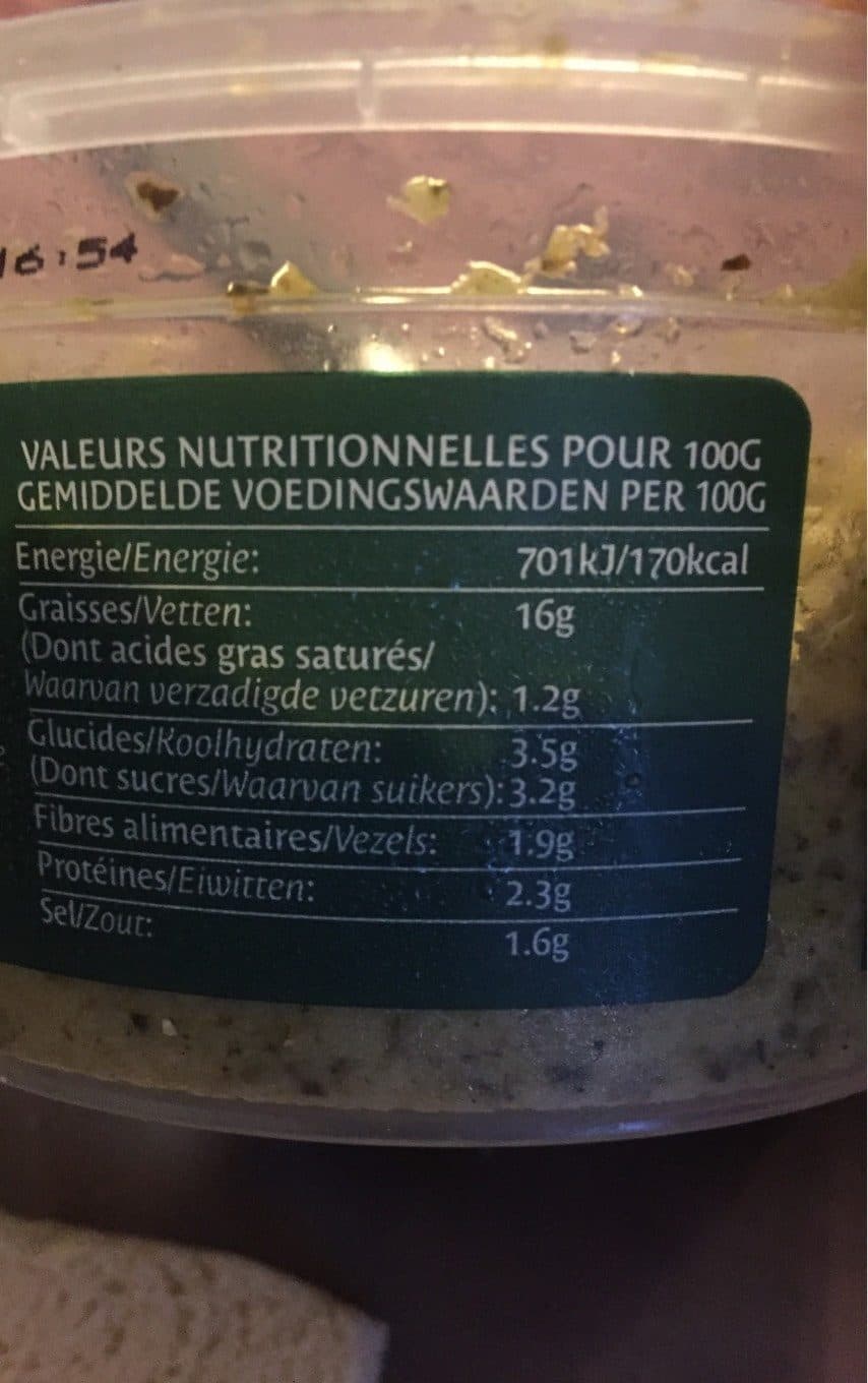 Sud'n'sol Tapena courgettes grillees packshot