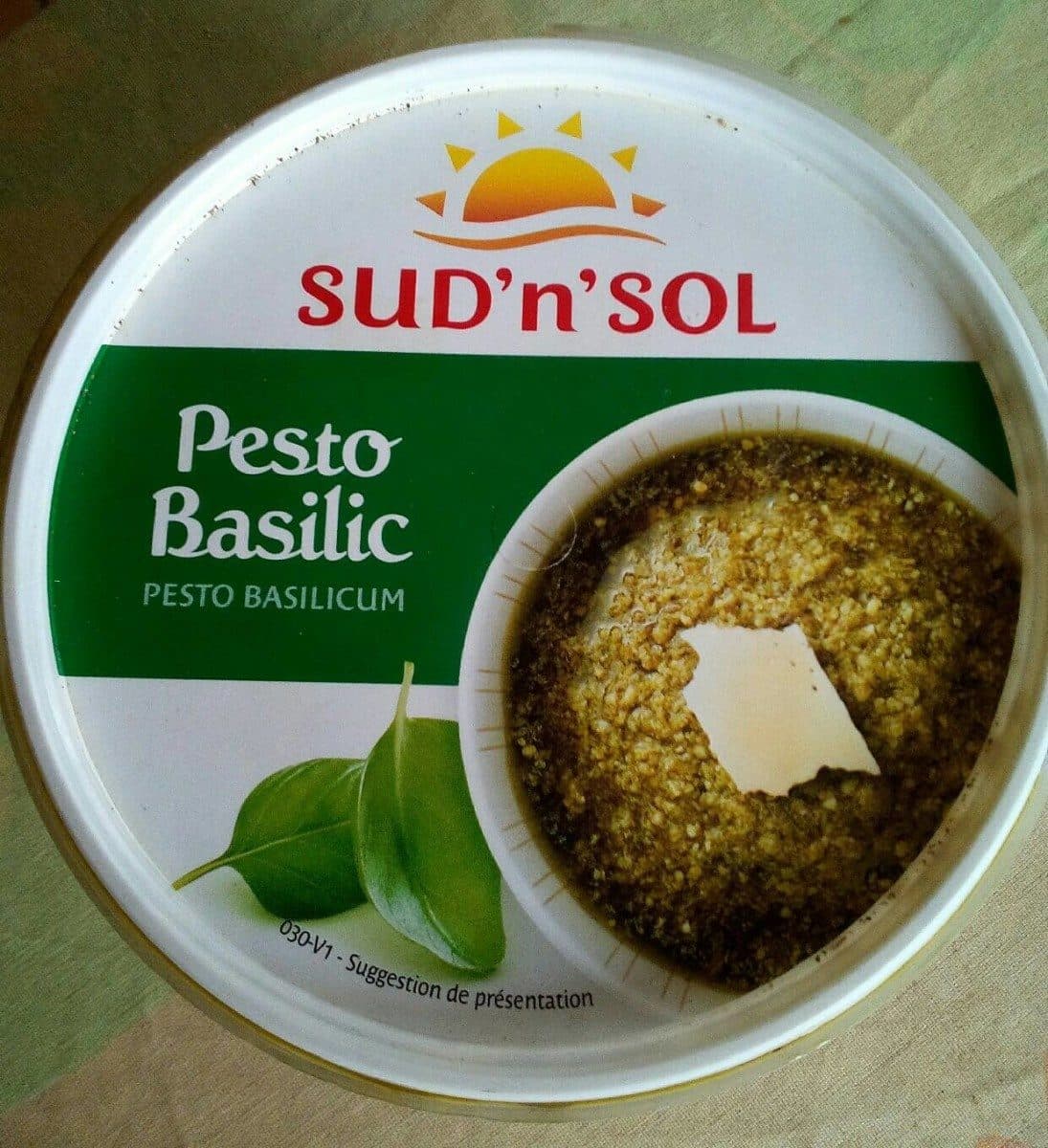 Sud'n'sol Pesto basilic packshot