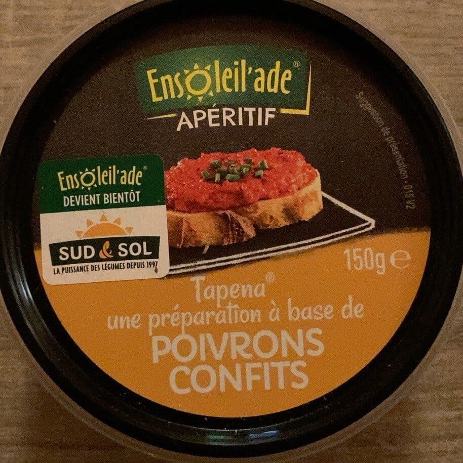 Ensoleil'ade Tapena Poivrons Confits packshot
