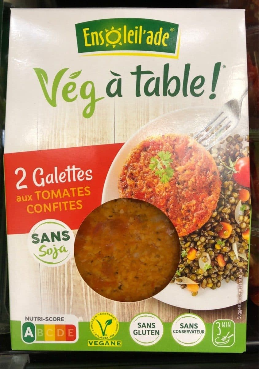 Ensoleil’ade Galettes aux tomates confites packshot
