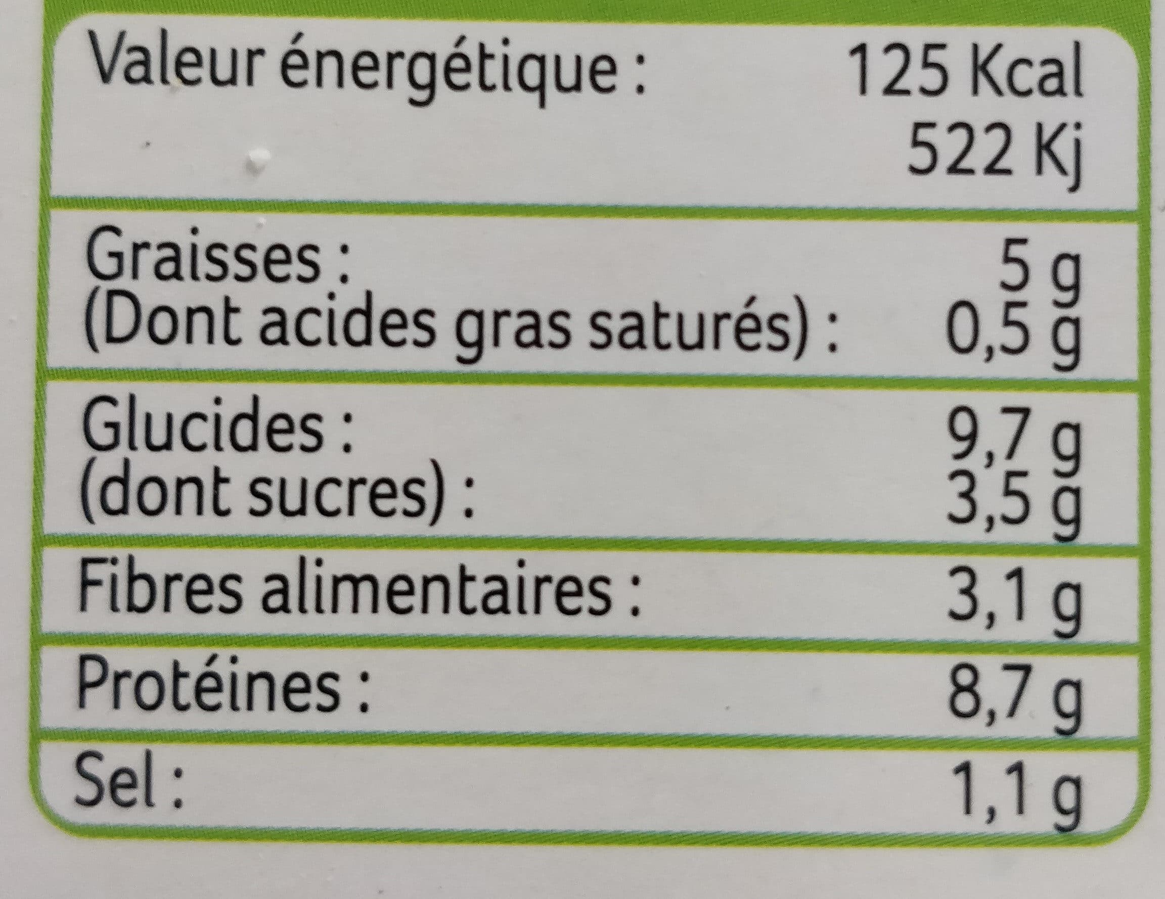 Ensoleil'ade Galettes aux légumes confits packshot