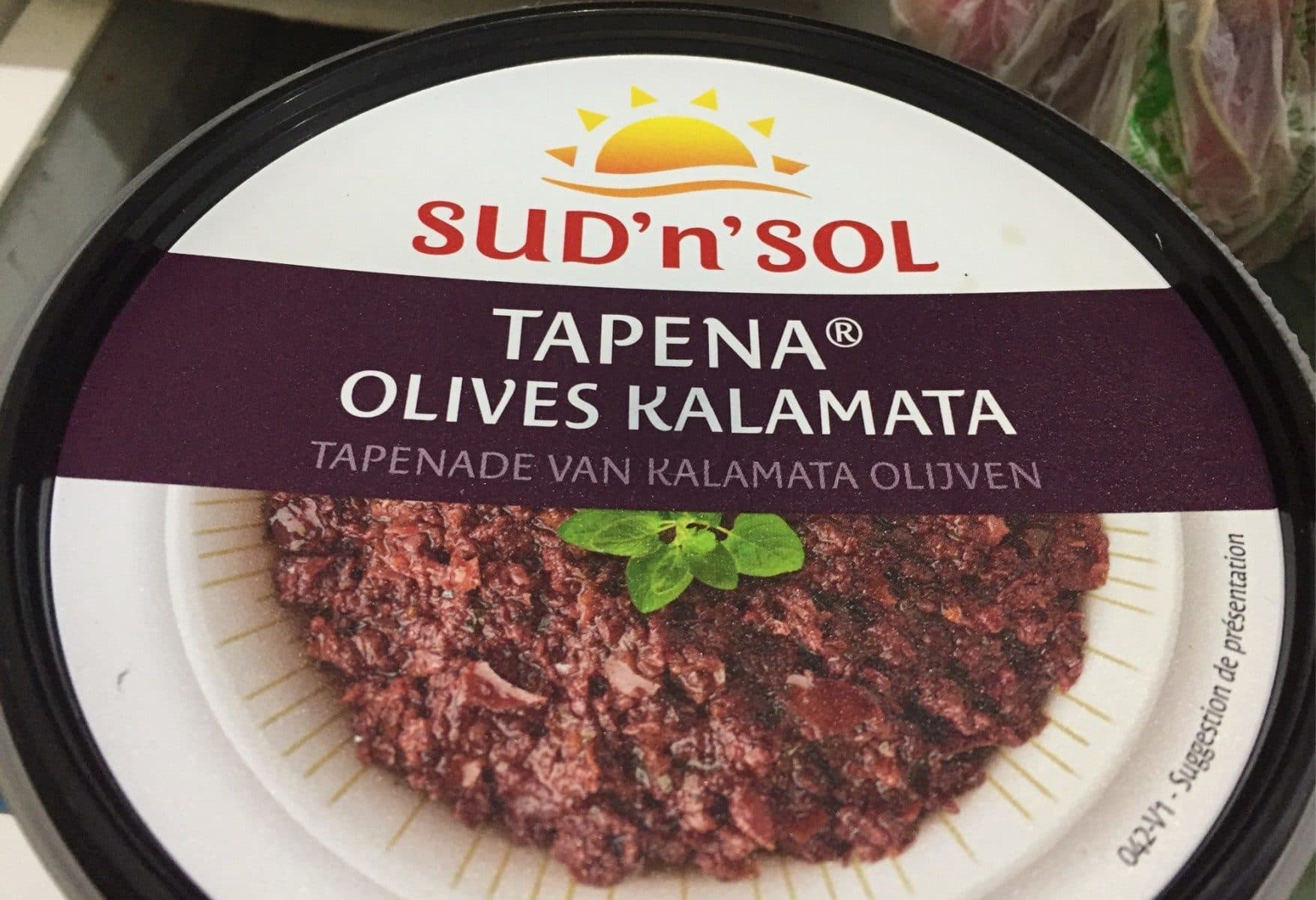 Sud'n'sol Tapena Olives Kalamata packshot