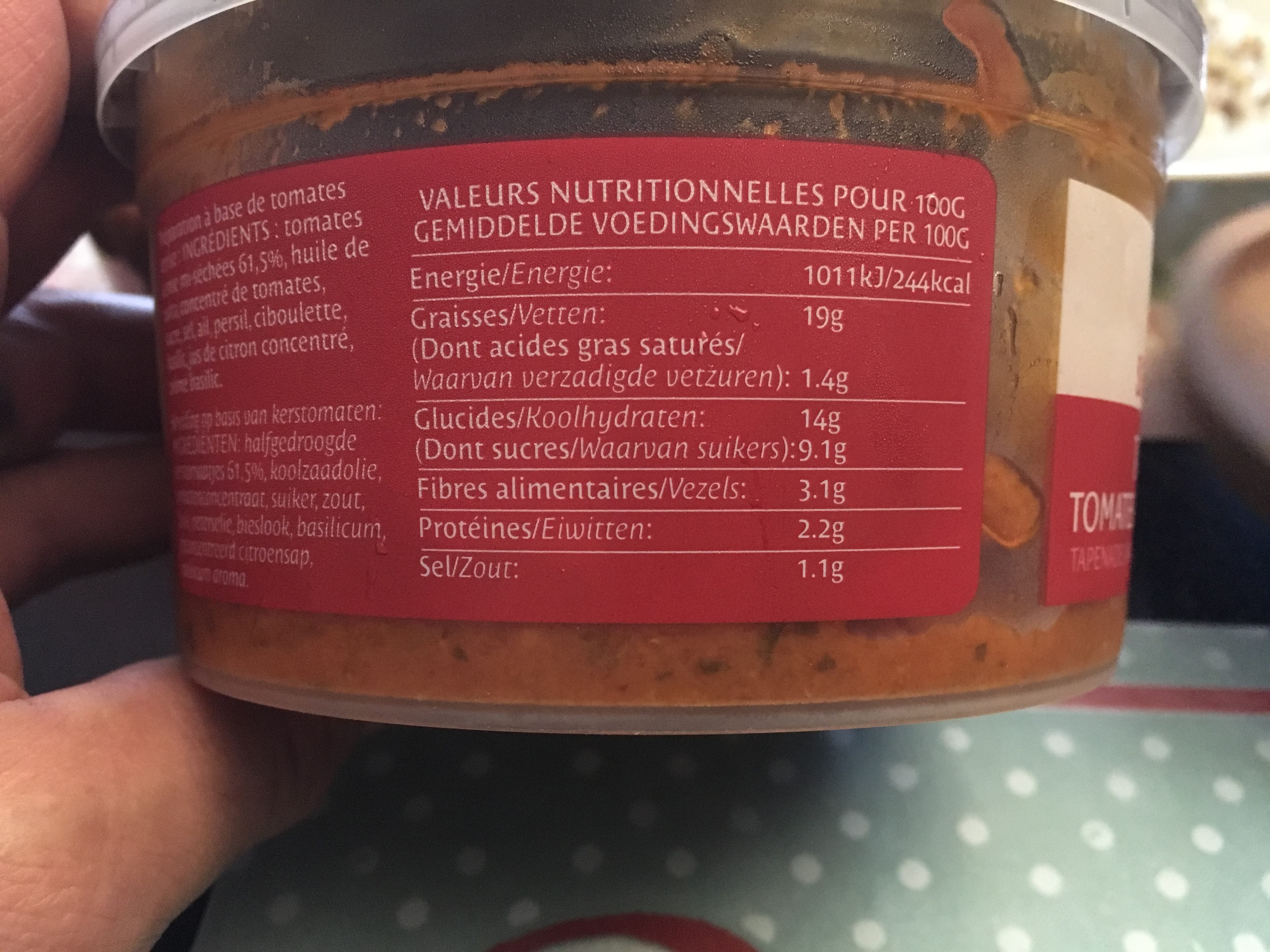 SUD’N’SOL tapenade tomate cerise confites packshot