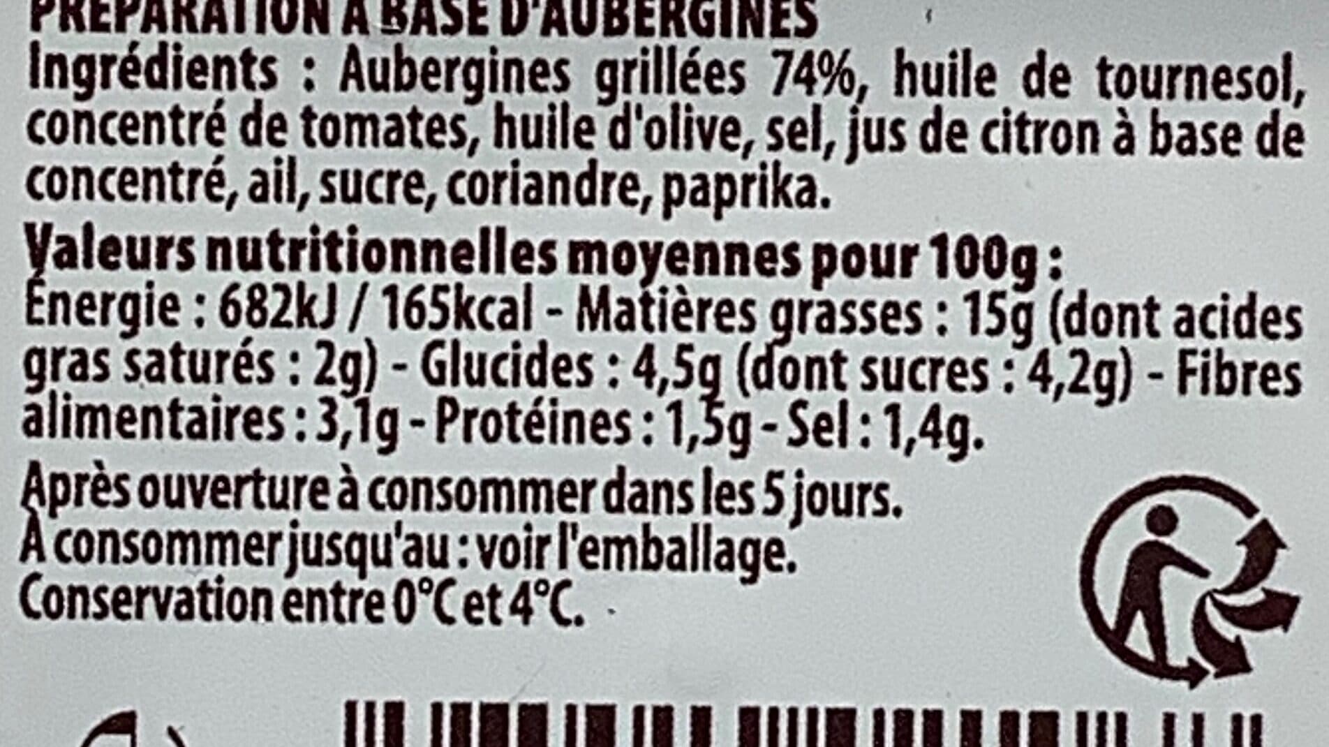 Sud & Sol Caviar d’aubergines packshot