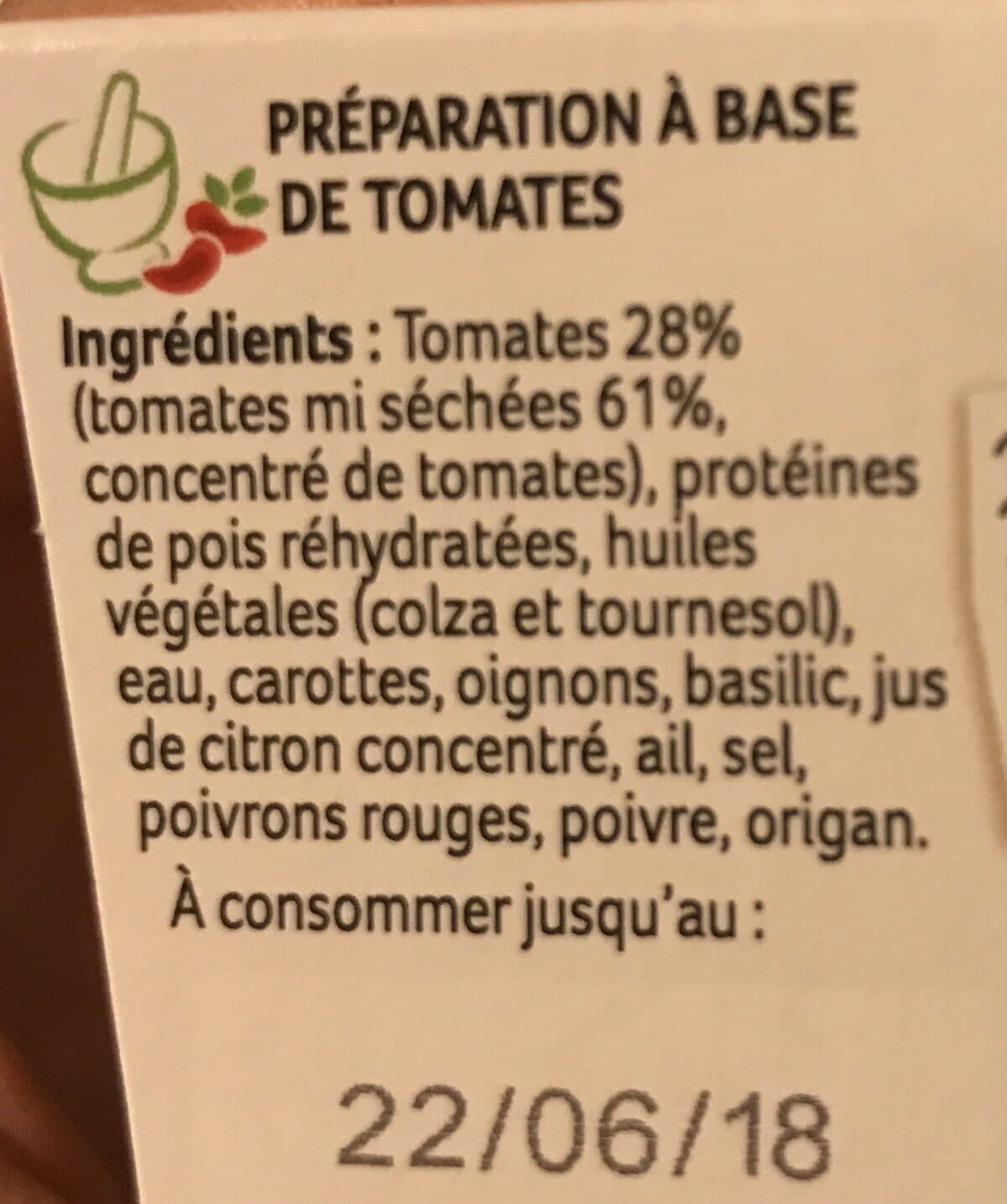 Ensoleil'ade Sauce Bolo aux tomates confites packshot