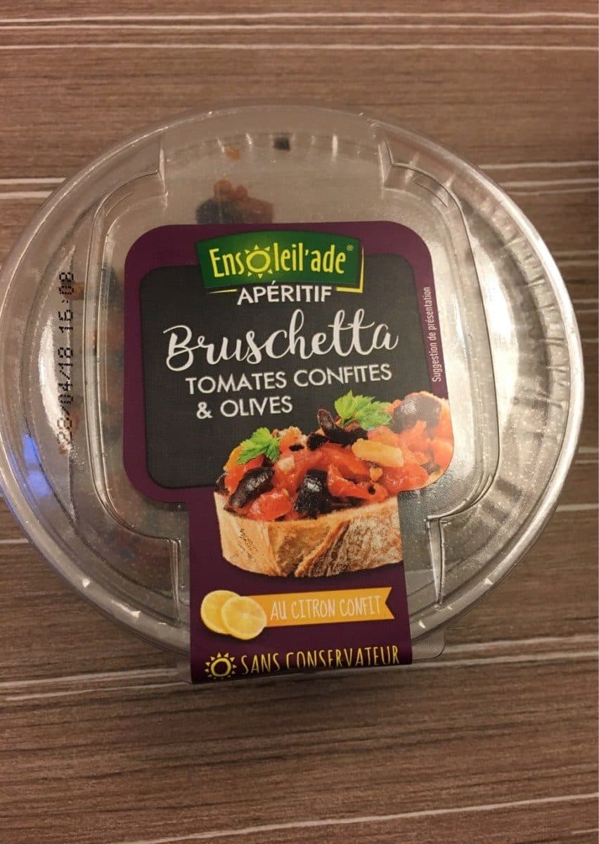 Ensoleil'ade Bruschetta tomates confites & olives packshot