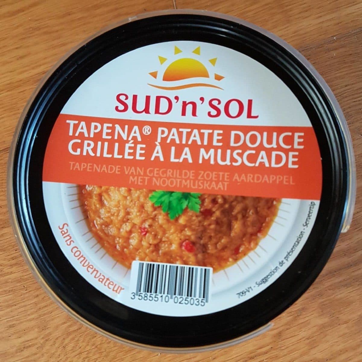 Sud'n'sol Tapena Patate douce grillée à la muscade packshot