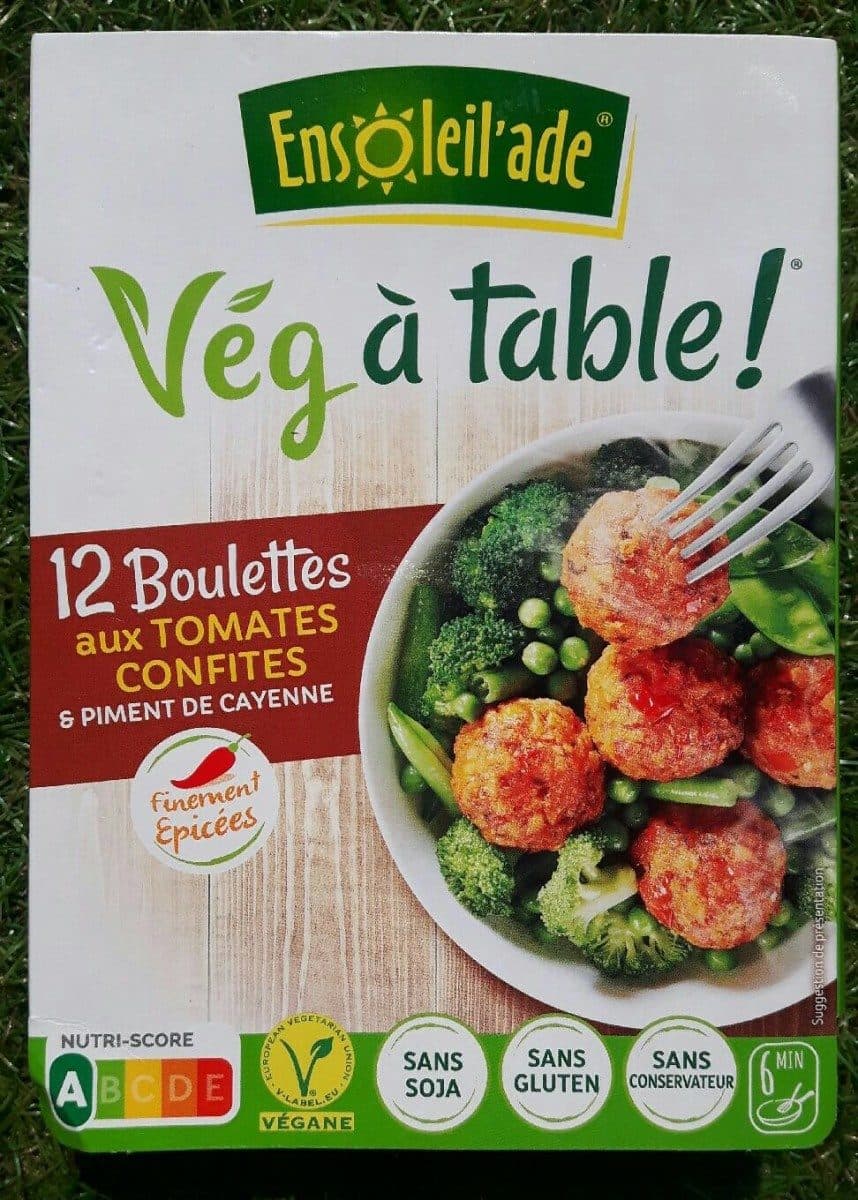 Ensoleil'ade 12 boulettes aux tomates confites & piment de cayenne packshot