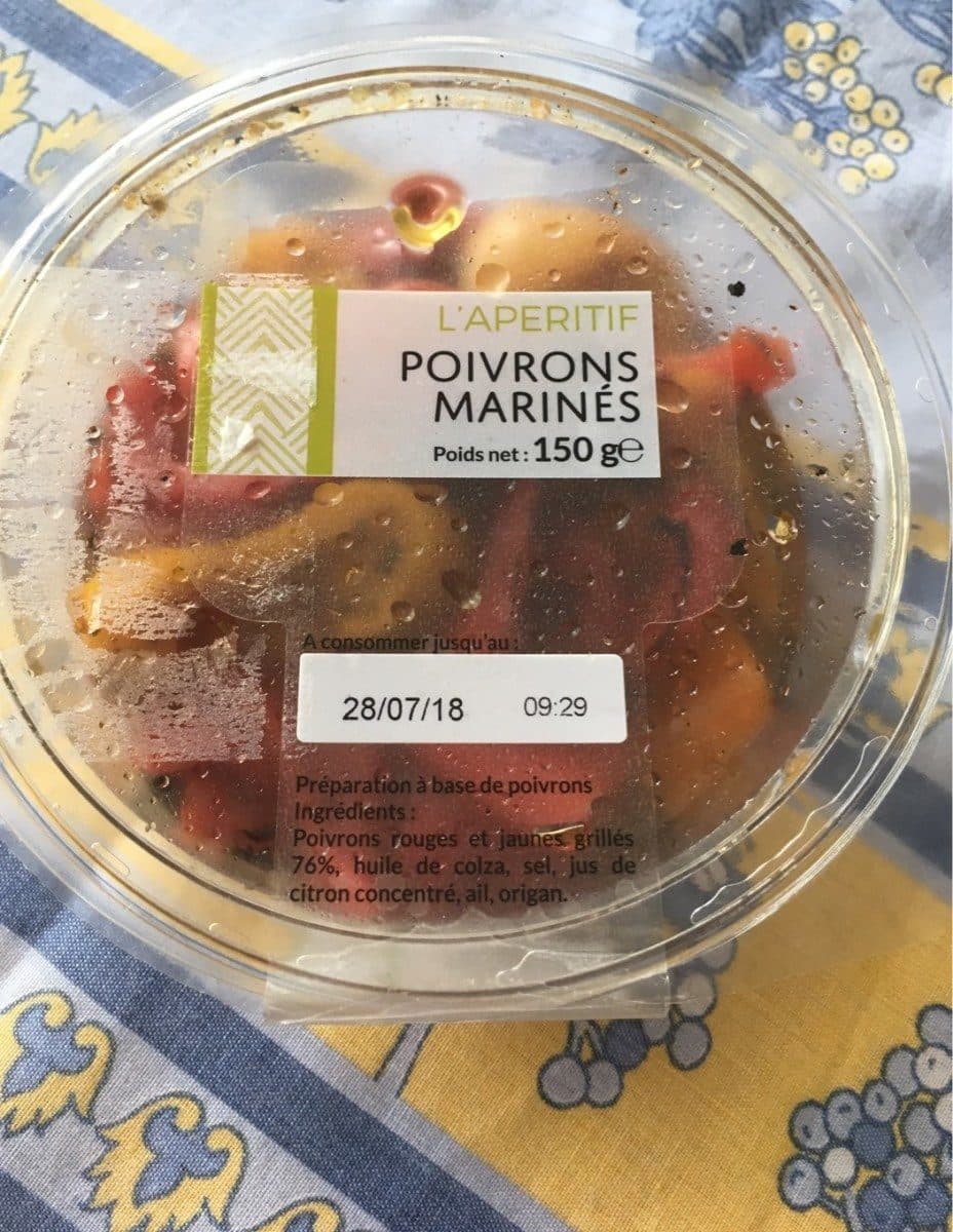 Open Food Facts Poivrons marinés packshot