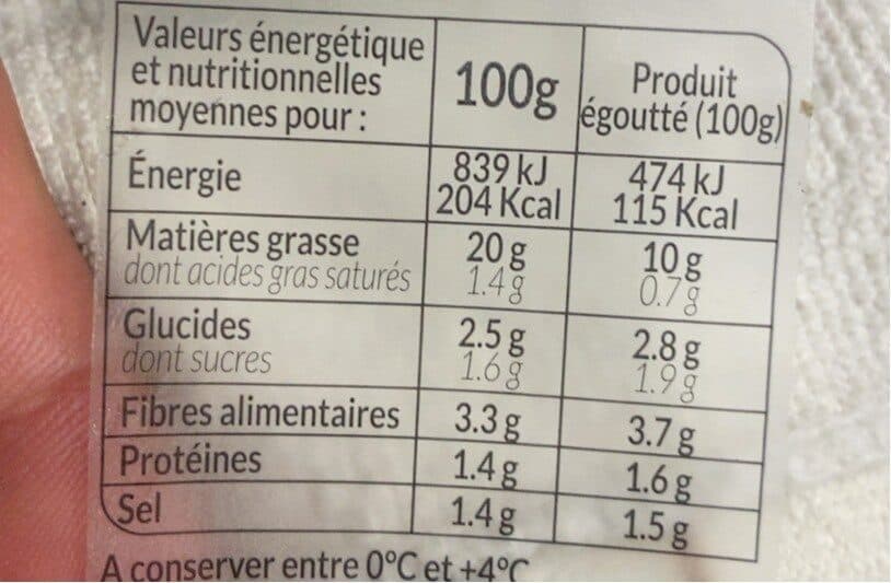 Open Food Facts Artichauts marinés packshot