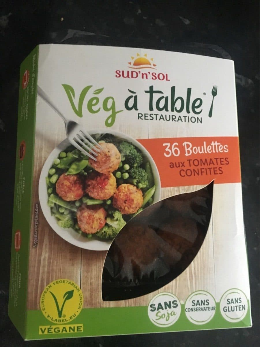 Sud'n'sol Vég à table packshot