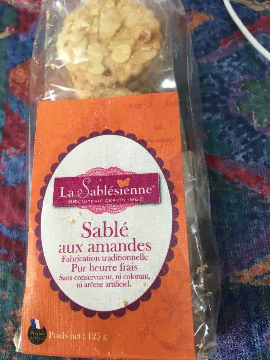 La Sablésienne Sablé aux amandes packshot