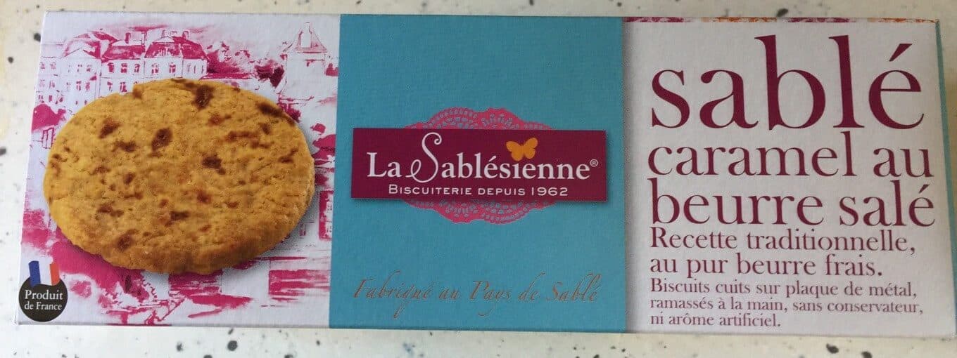 La Sablésienne Sablé caramel au beurre salé packshot