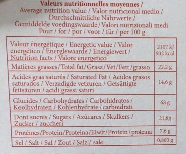 Open Food Facts La Sablesienne packshot