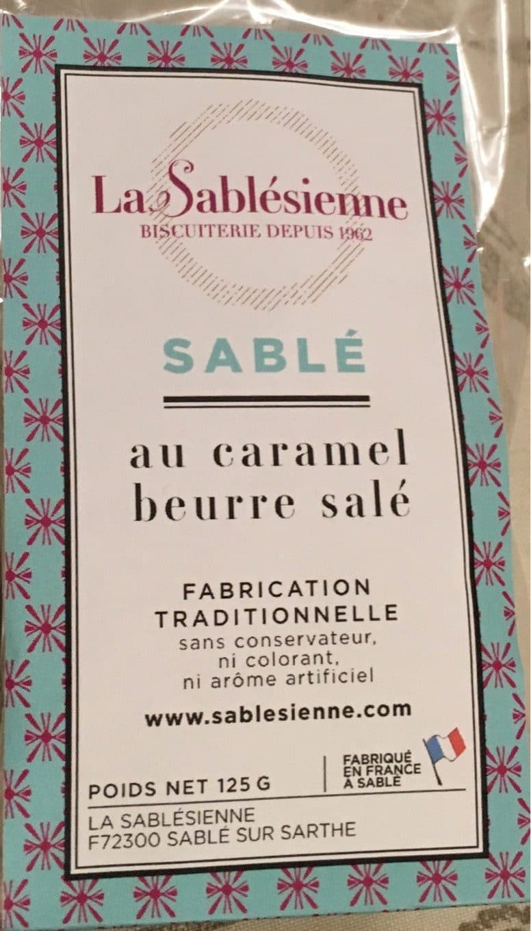 La Sablésienne Sablé au caramel beurre salé packshot