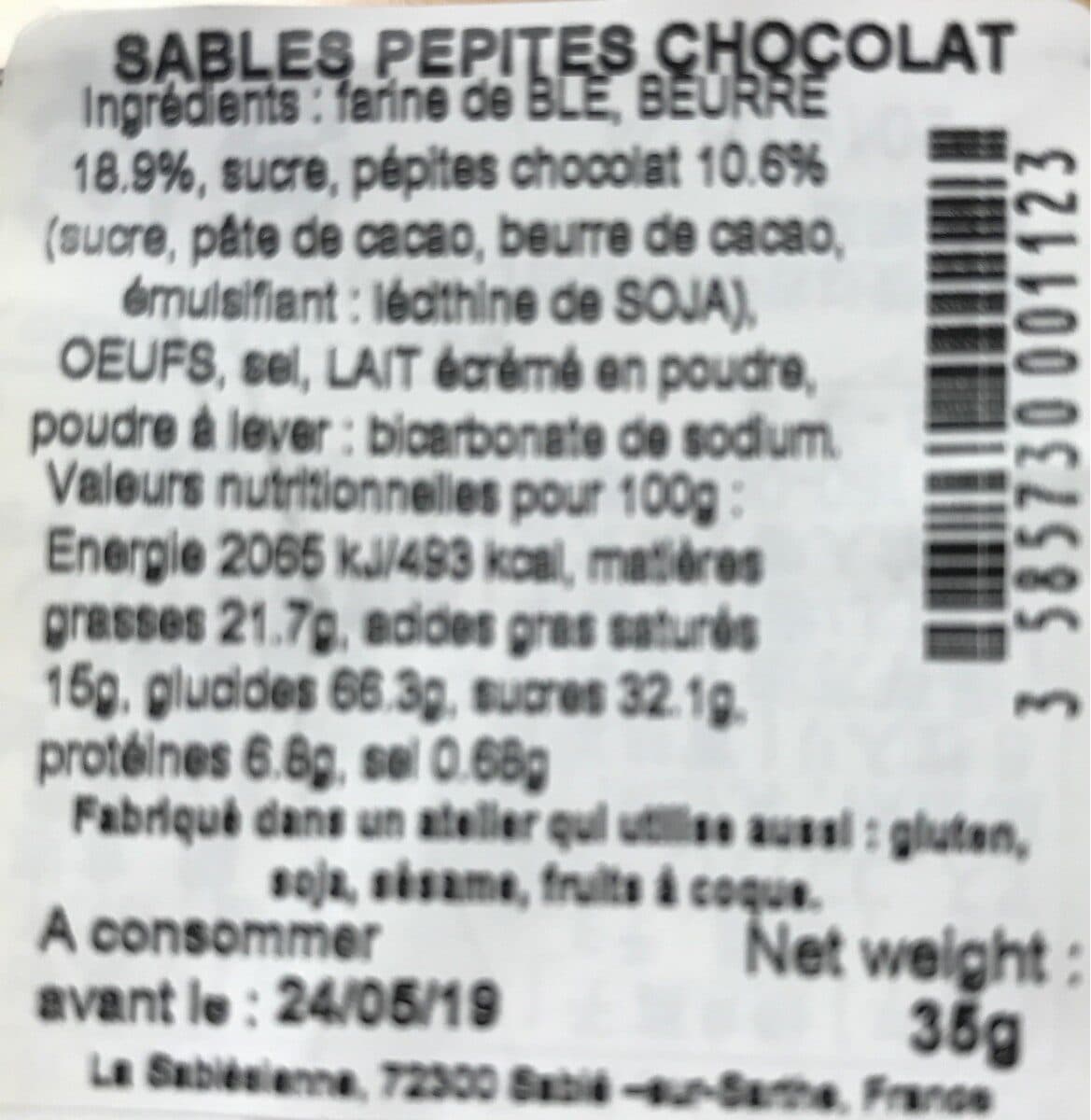 La Sablésienne Petits sables packshot