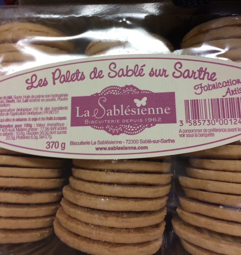 La Sablésienne Les Palets de Sablé sur Sarthe packshot