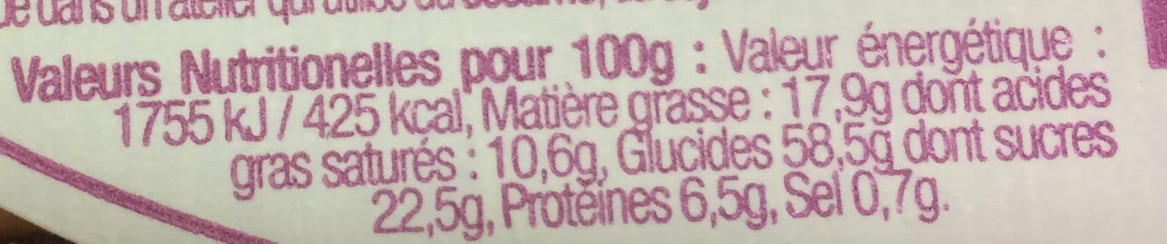 La Sablésienne Les Palets de Sablé sur Sarthe packshot