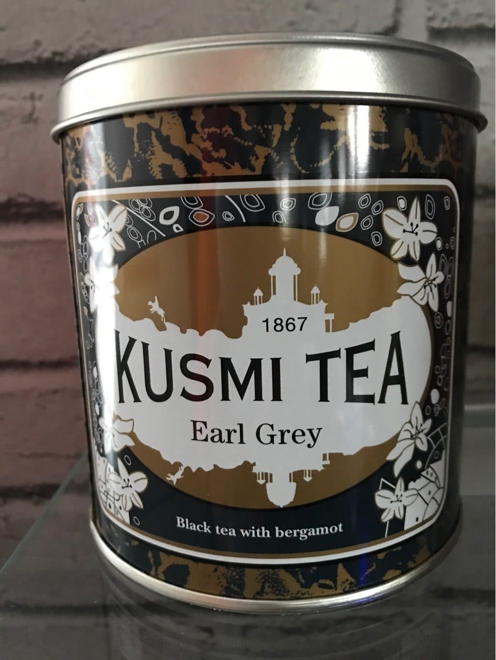 Kusmi tea Thé Earl Grey Boîte Métal packshot