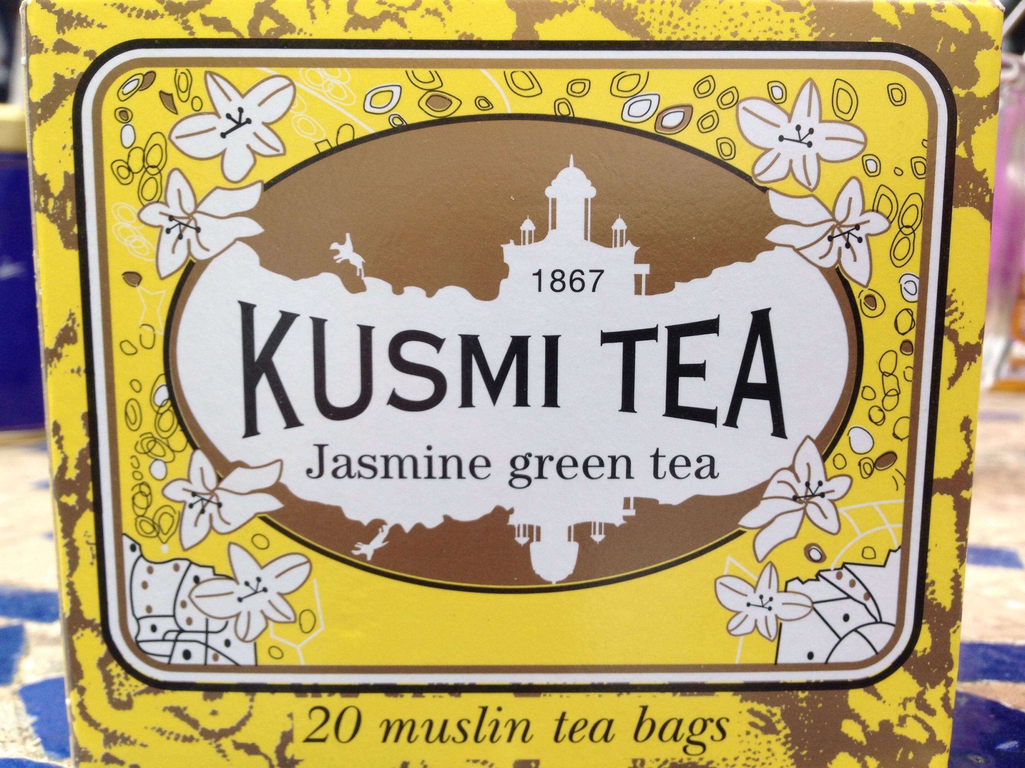 Kusmi Tea Thé Vert au Jasmin packshot