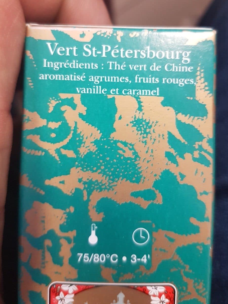 Kusmi Tea Green St. Petersburg packshot