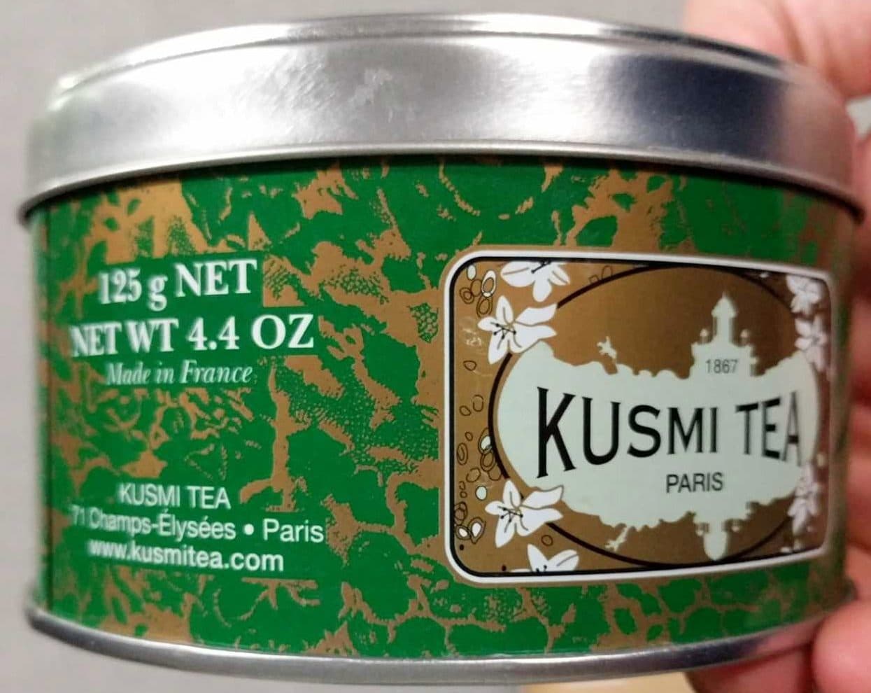 Kusmi Tea Vert Bouquet Bergamote, agrumes et fleurs packshot