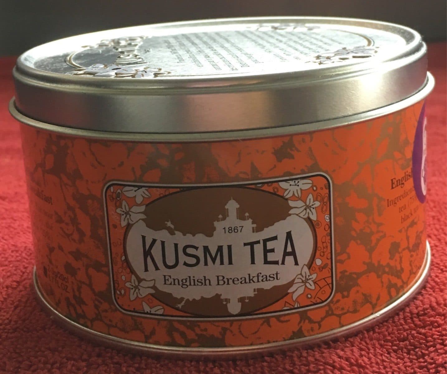 Kusmi Tea Thés noirs de Ceylan et d'Assam packshot
