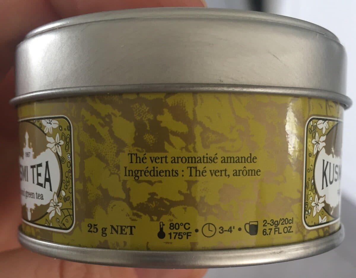 Kusmi Tea Kusmi Grøn Mandel, 25 G packshot