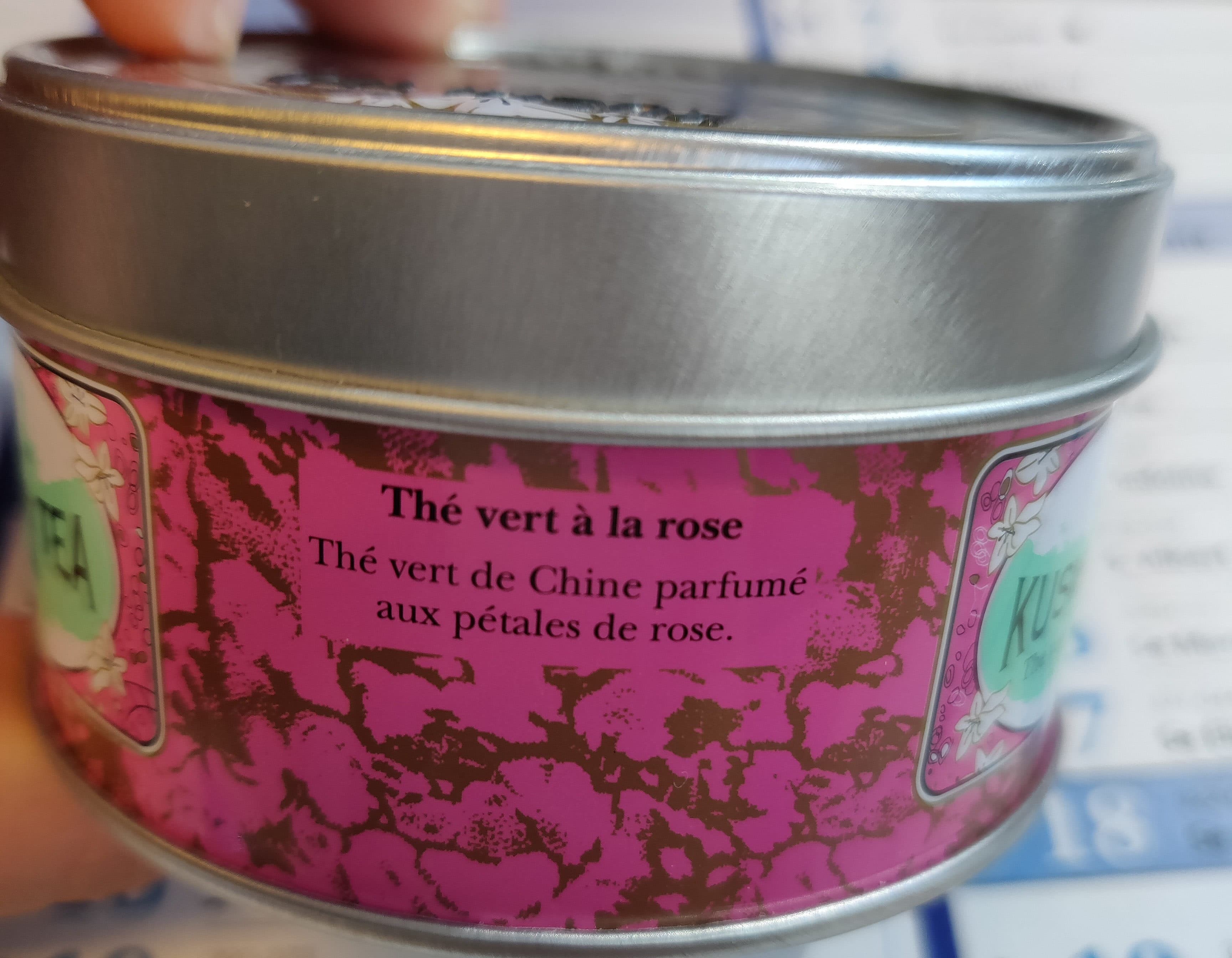 kusmi tea Thé vert à la rose packshot