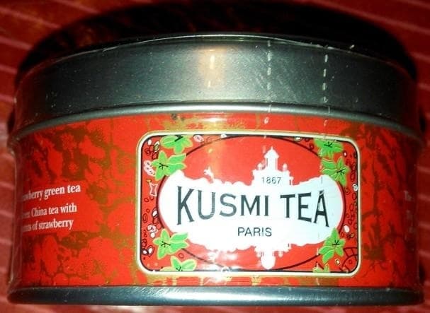 Kusmi-Tea Thé vert à la fraise packshot