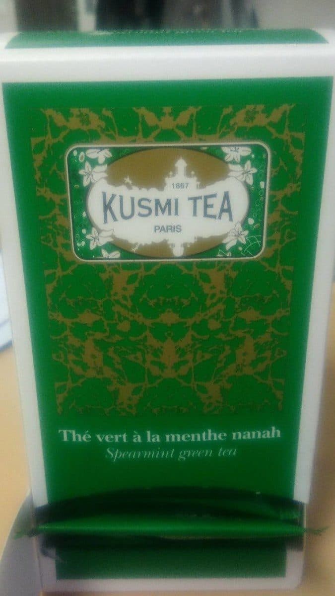 Kusmi Tea Thé Vert à La Menthe Nanah packshot