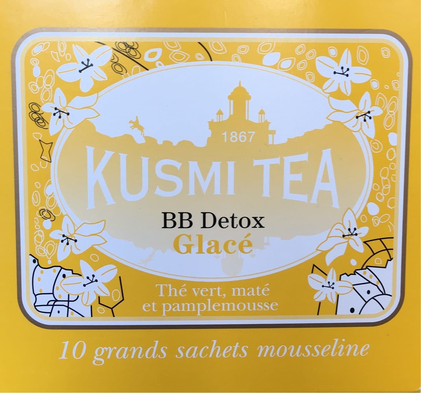 Kusmi tea BB Detox Glacé packshot