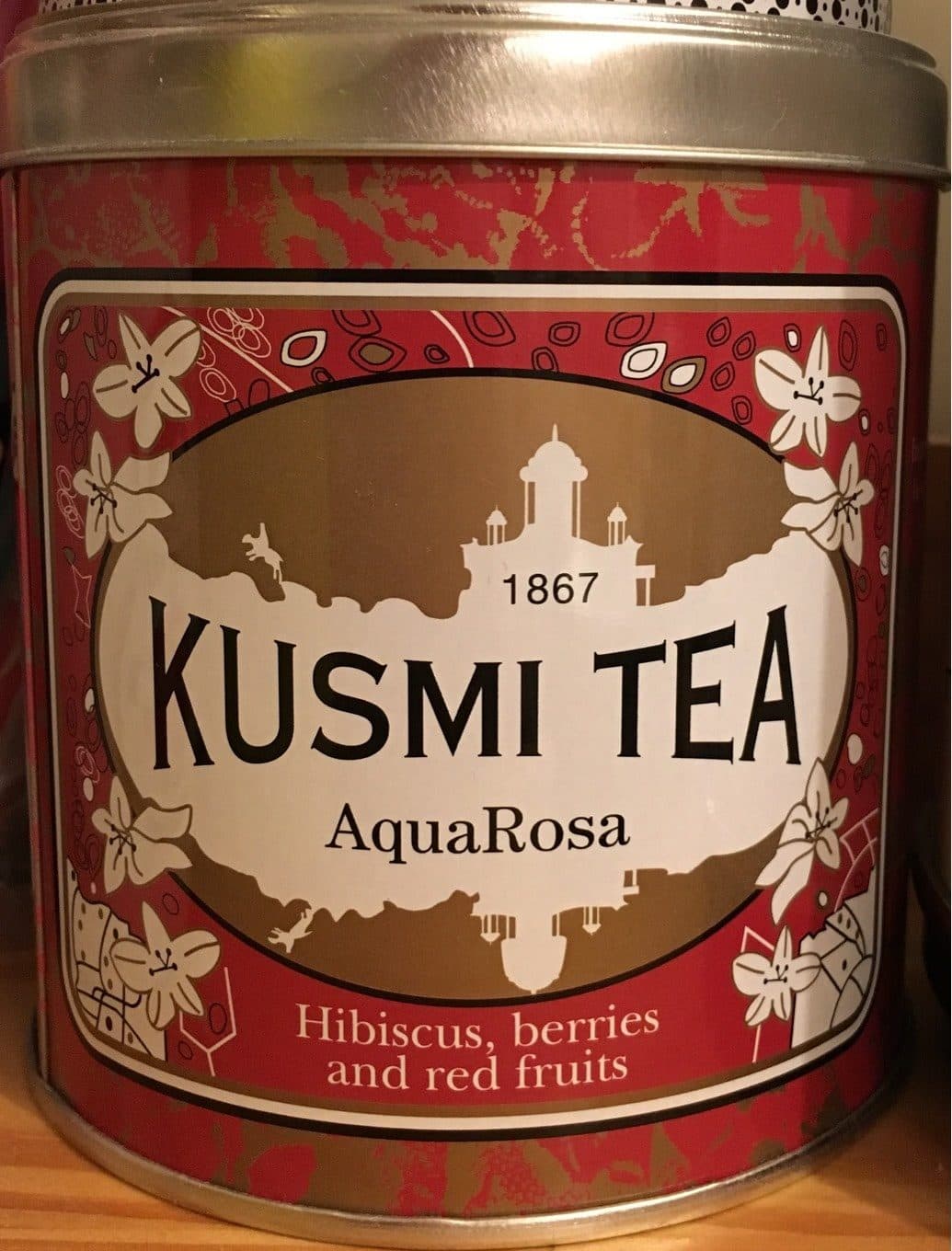 Kusmi tea AquaRosa packshot