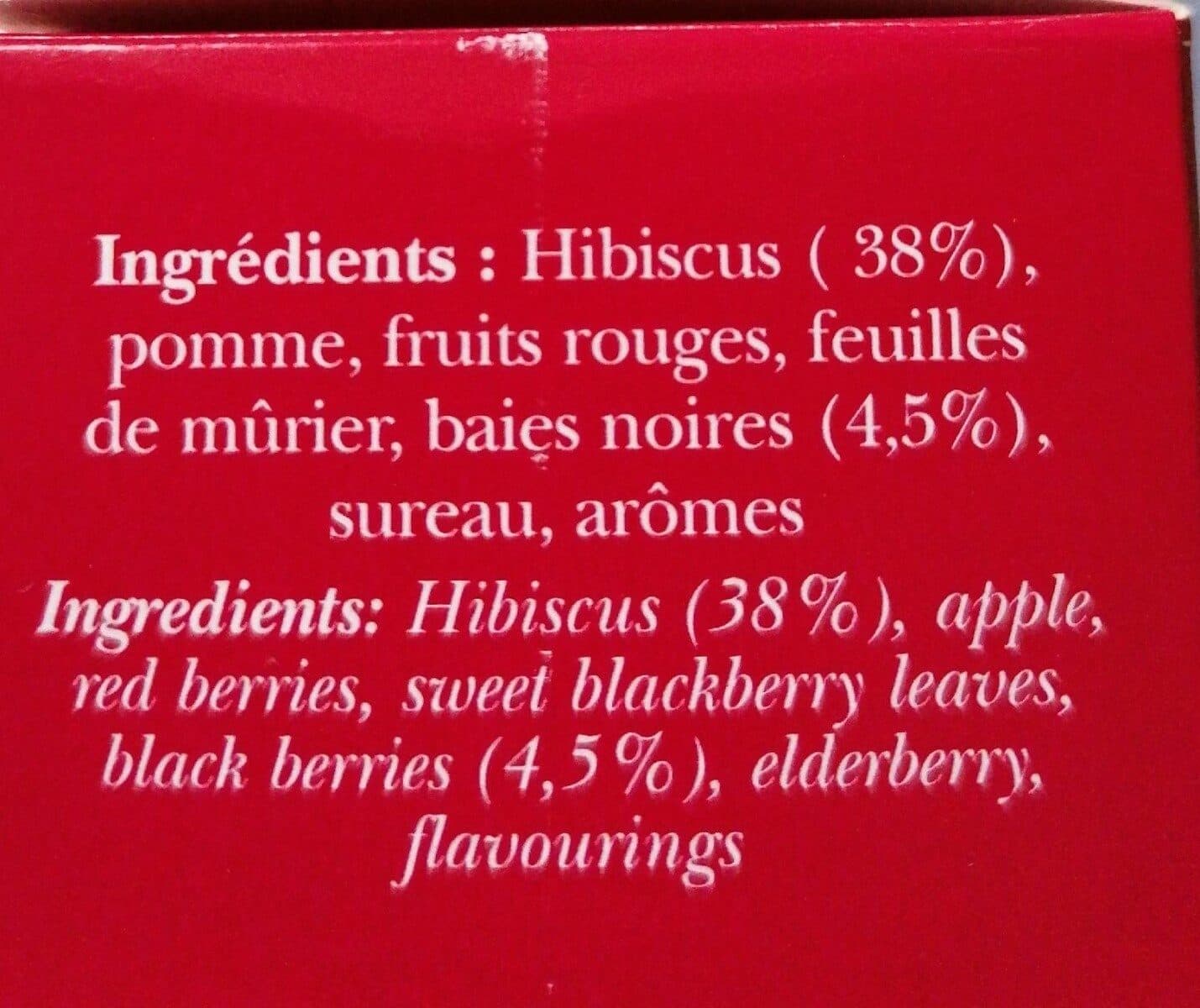 Kusmi Tea Thé Glacé Aquarosa - Hibiscus, Baie Et Fruits Rouges packshot