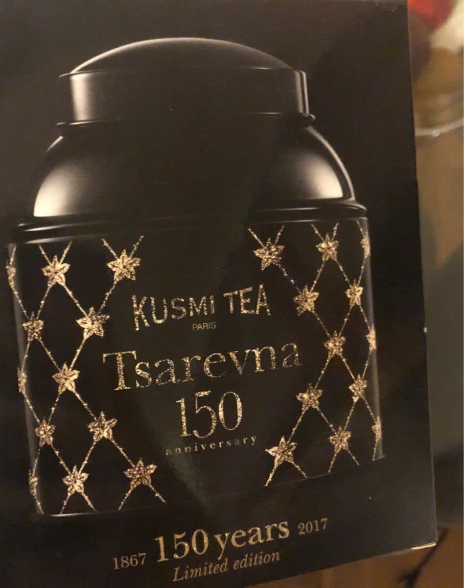 Kusmi Tea Thé Tsarevna 150 Ans Boîte Métal packshot
