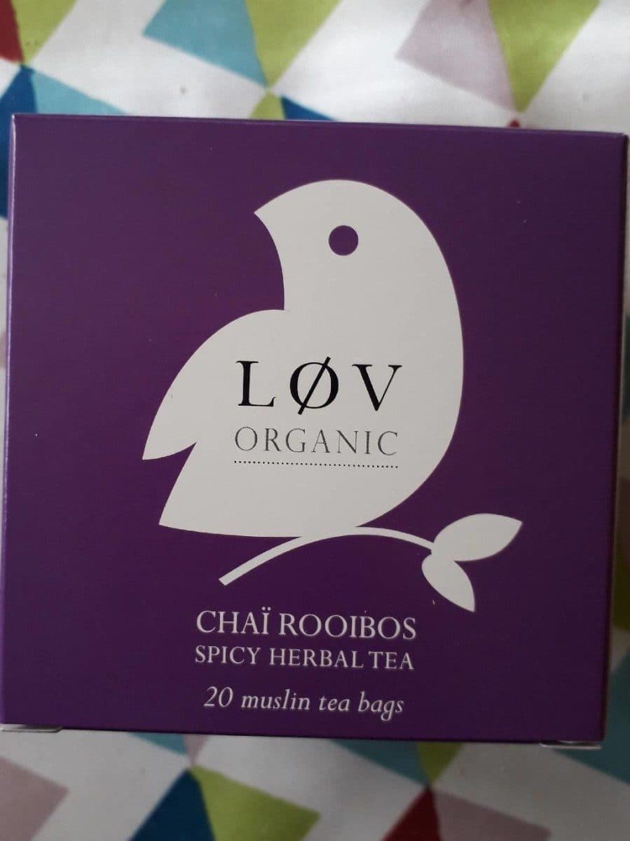Løv Organic Chai Rooibos Spicy herbal tea packshot