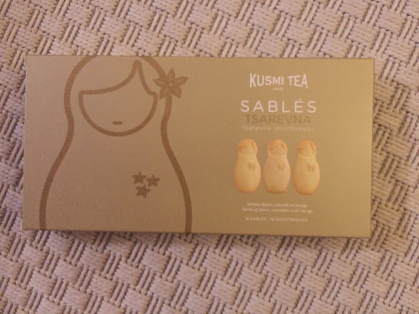 Kusmi Tea Sablés Tsarevna packshot