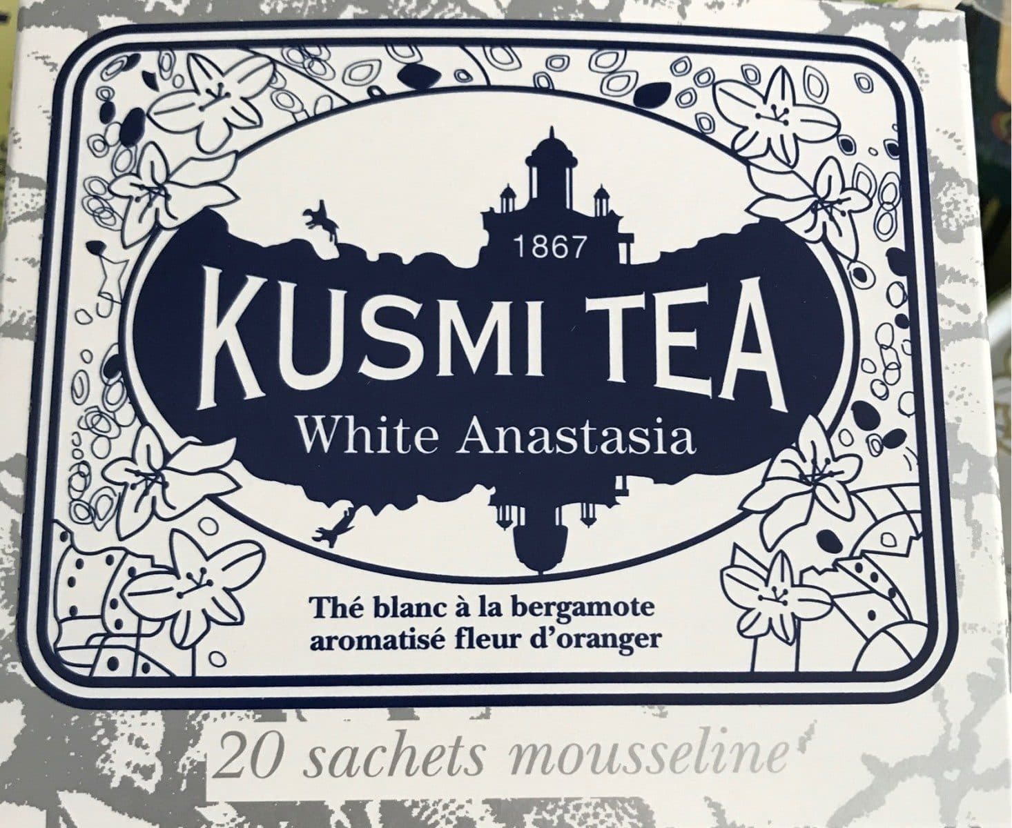 Kusmi Tea White Anastasia packshot