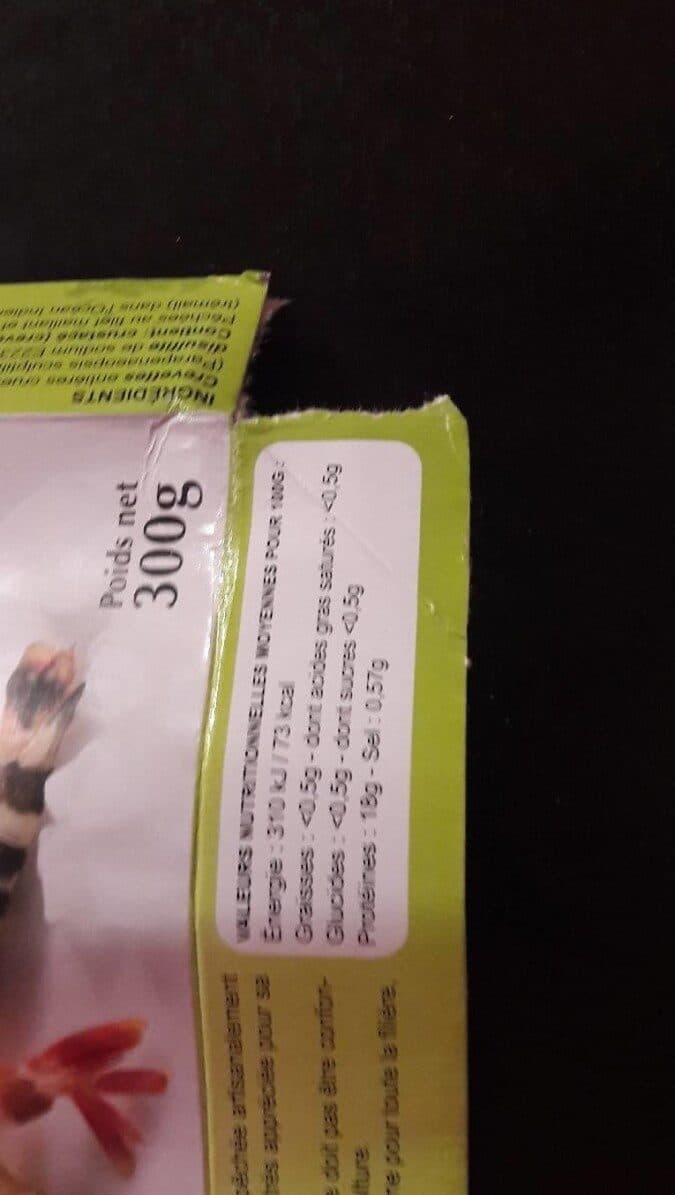 Gimbert Océan Gambas packshot