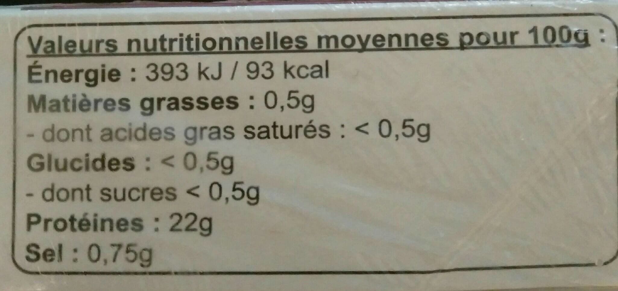 Gimbert Océan Gambas royale rouge packshot