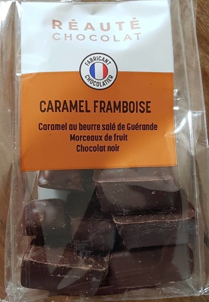 Open Food Facts Caramel framboise packshot