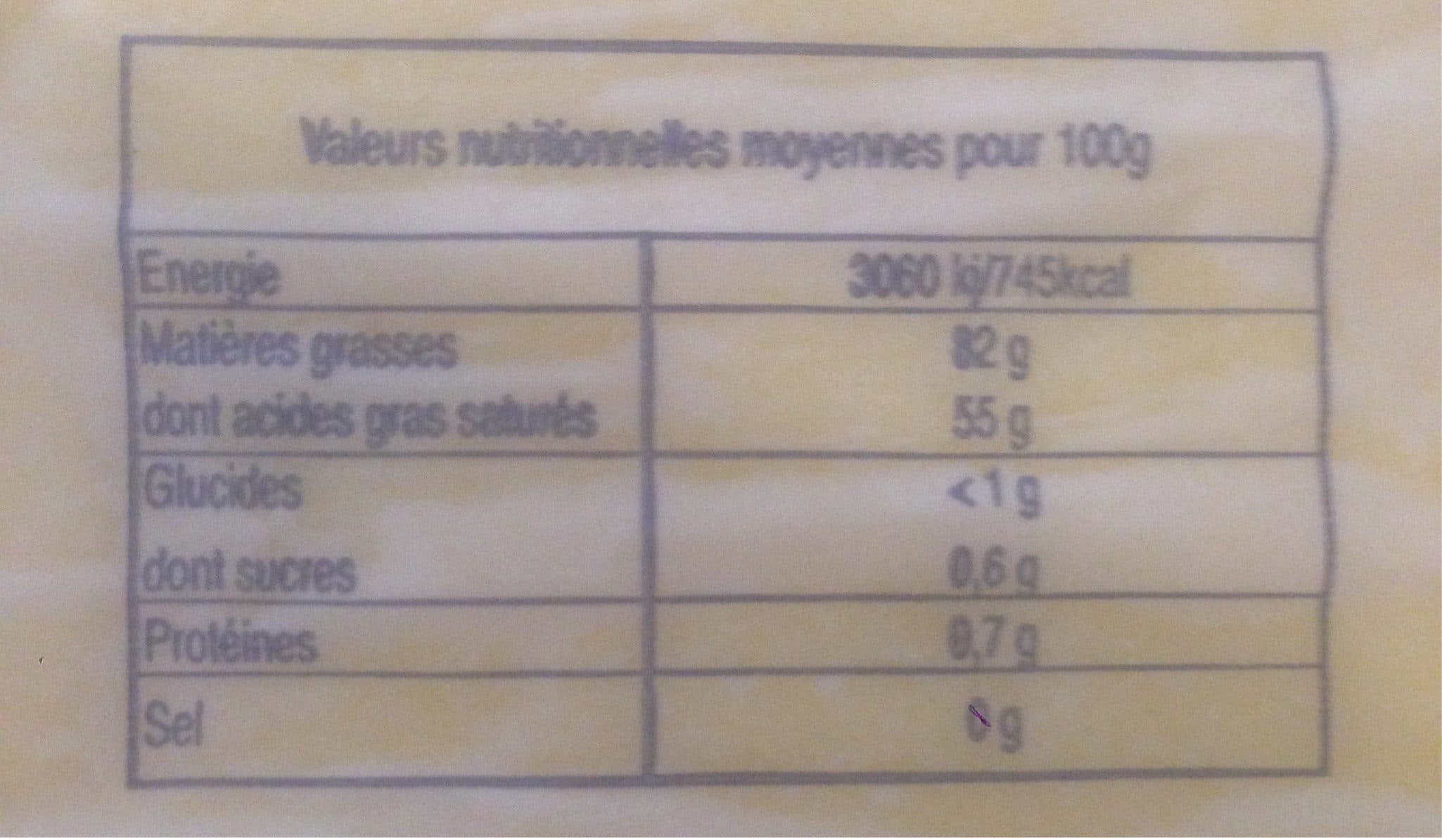 Deleu Beurre doux packshot