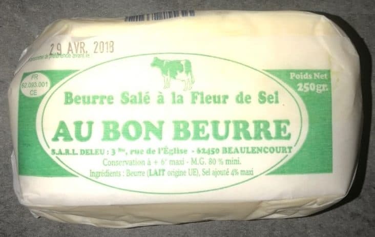 Deleu Beurre Salé à la Fleur de Sel packshot