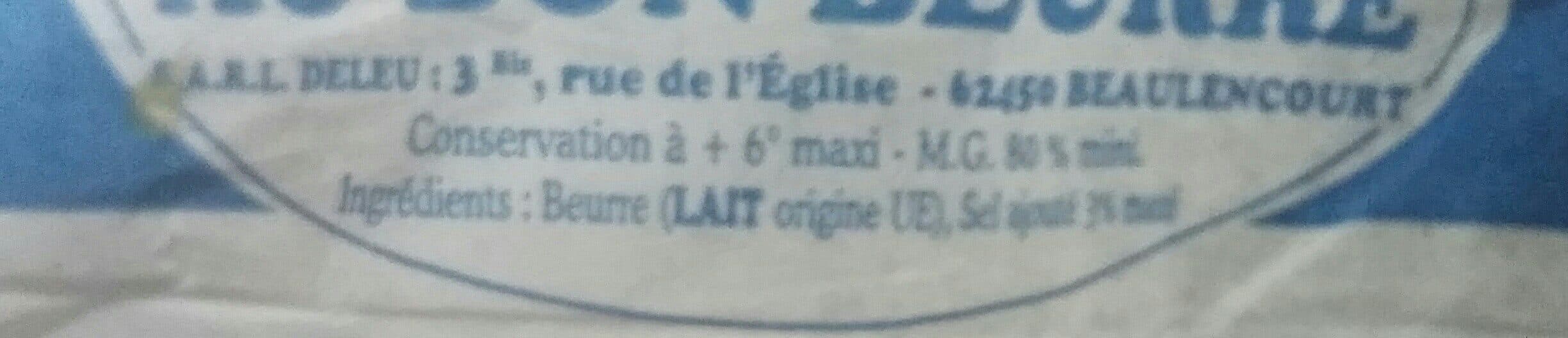 Au Bon Beurre Beurre Demi-sel packshot